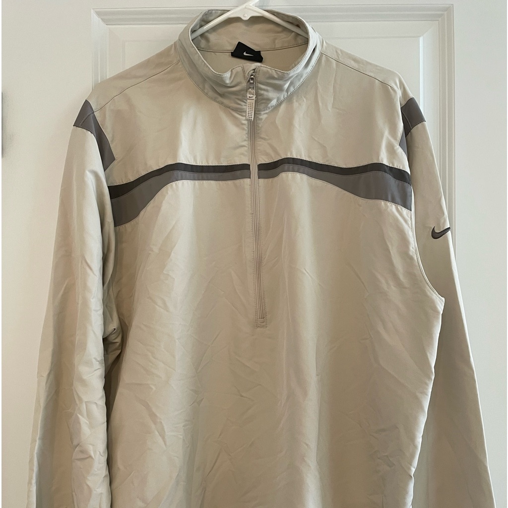 Nike Golf Mens Windbreaker Lightweight Pull Over Xl